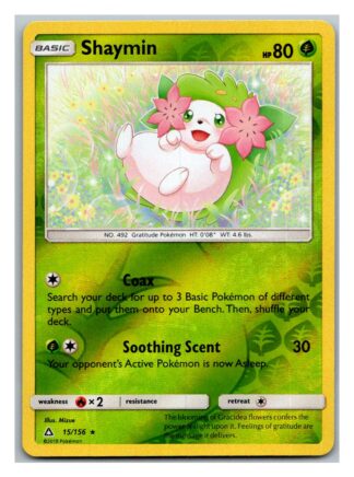 Shaymin 15/156 Ultra Prism (Reverse Holo) (Exc Condition)