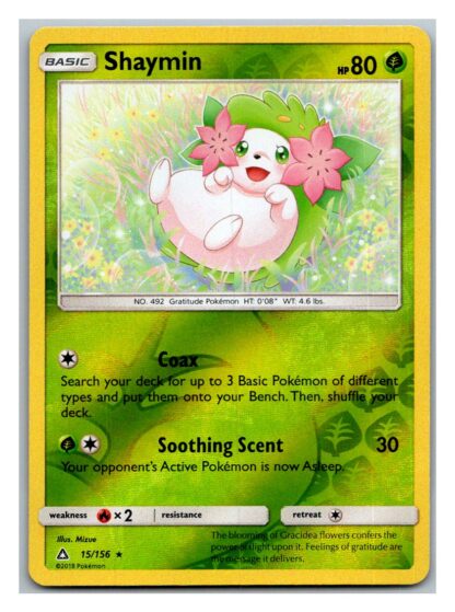 Shaymin 15/156 Ultra Prism (Reverse Holo) (Exc Condition)