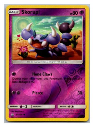 Skorupi 54/156 Ultra Prism (Reverse Holo) (Exc Condition)