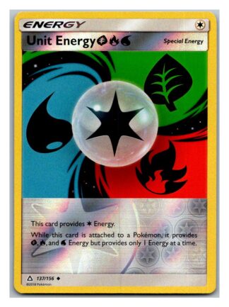 Unit Energy GFW 137/156 Ultra Prism (Reverse Holo) (Exc Condition)