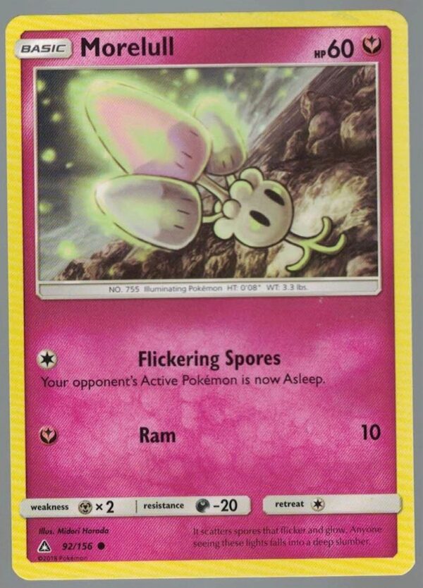 Morelull 92/156 Ultra Prism (Common) (Exc Condition)