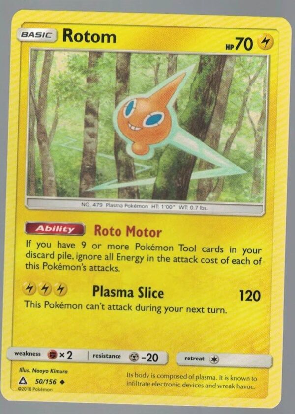Rotom 50/156 Ultra Prism (Uncommon) (Exc Condition)