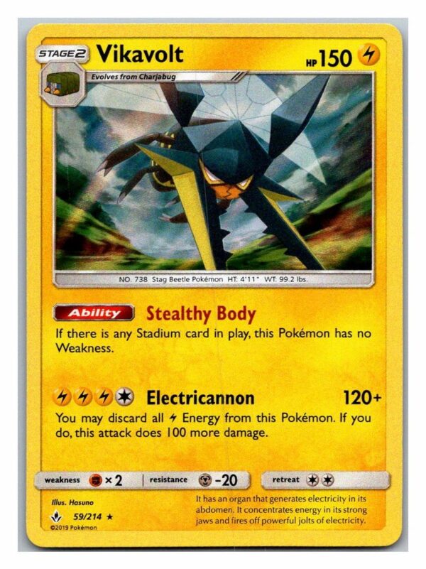 Vikavolt 59/214 Unbroken Bonds (Holo) (Exc Condition)