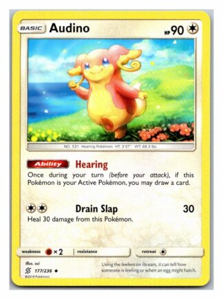 Audino 177/236 Unified Minds (Uncommon) (Exc Condition)