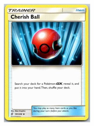 Cherish Ball 191/236 Unified Minds (Uncommon) (Exc Condition)
