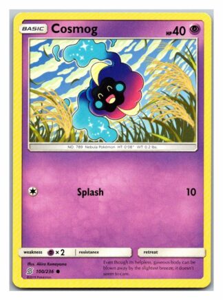 Cosmog 100/236 Unified Minds (Common) (Exc Condition)