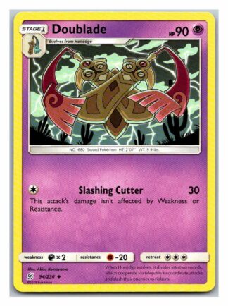 Doublade 94/236 Unified Minds (Uncommon) (Exc Condition)