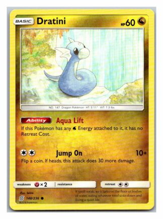 Dratini 148/236 Unified Minds (Common) (Exc Condition)