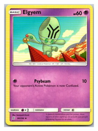 Elgyem 90/236 Unified Minds (Uncommon) (Exc Condition)