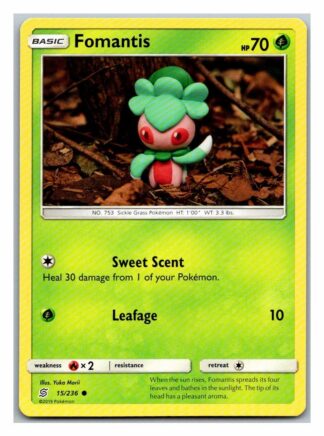 Fomantis 15/236 Unified Minds (Common) (Exc Condition)