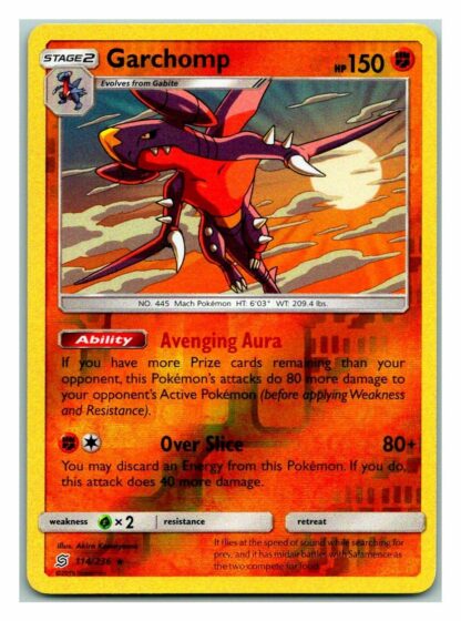 Garchomp 114/236 Unified Minds (Holo) (Exc Condition)