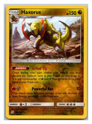 Haxorus 156/236 Unified Minds (Holo) (Exc Condition)