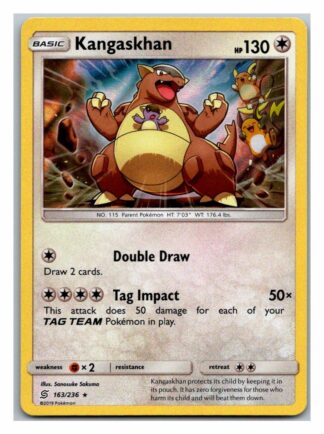 Kangaskhan 163/236 Unified Minds (Holo) (Exc Condition)
