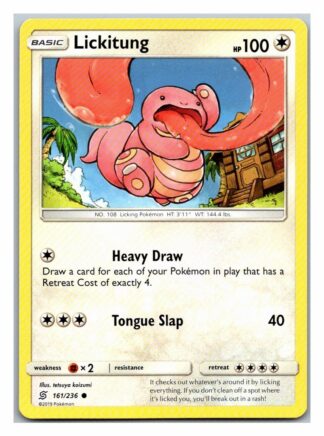 Lickitung 161/236 Unified Minds (Common) (Exc Condition)