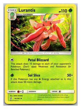 Lurantis 16/236 Unified Minds (Uncommon) (Exc Condition)