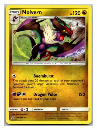 Noivern 159/236 Unified Minds (Rare) (Exc Condition)