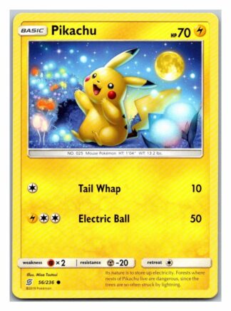 Pikachu 56/236 Unified Minds (Common) (Exc Condition)