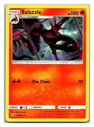 Salazzle 34/236 Unified Minds (Rare) (Exc Condition)