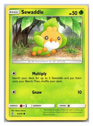 Sewaddle 6/236 Unified Minds (Common) (Exc Condition)