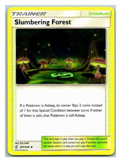 Slumbering Forest 207/236 Unified Minds (Uncommon) (Exc Condition)