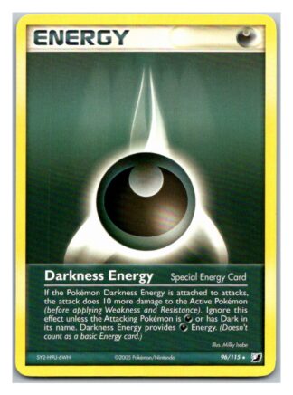 Darkness Energy 96/115 EX Unseen Forces (Rare) (P Condition)