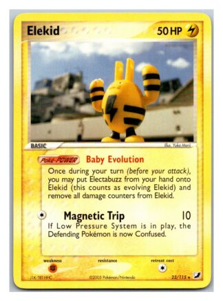 Elekid 23/115 EX Unseen Forces (Rare) (Exc Condition)
