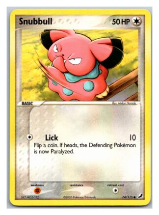 Snubbull 74/115 EX Unseen Forces (Common) (Exc Condition)