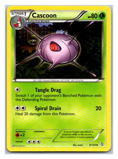 Cascoon 9/124 Dragons Exalted (Uncommon) (Exc Condition)