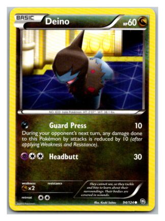 Deino 94/124 Dragons Exalted (Common) (Exc Condition)