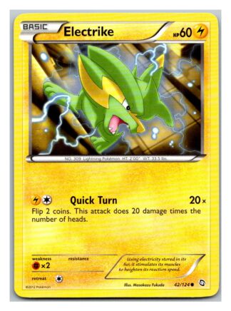 Electrike 42/124 Dragons Exalted (Exc Condition) (Common)