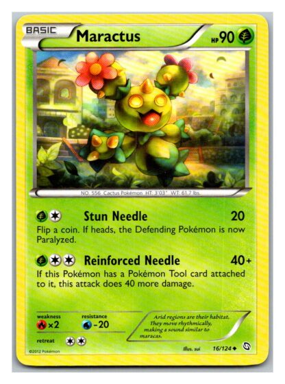 Maractus 16/124 Dragons Exalted (Uncommon) (Exc Condition)