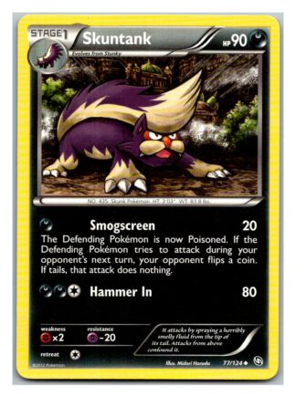 Skuntank 77/124 Dragons Exalted (Uncommon) (LP Condition)