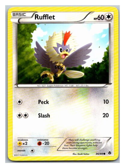 Rufflet 86/98 Emerging Powers (Common) (LP Condition)