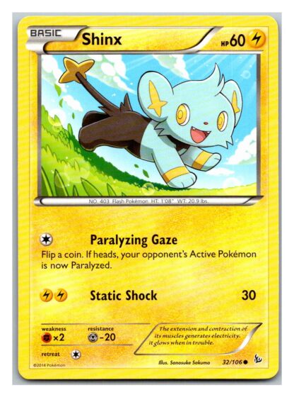 Shinx 32/106 Flashfire (Common) (LP Condition)