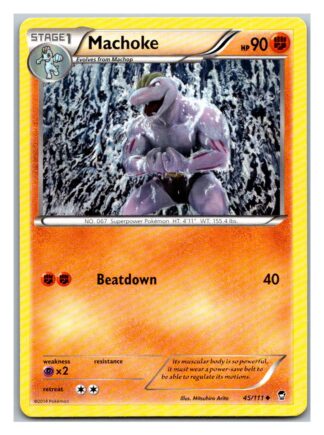 Machoke 45/111 Furious Fists (LP Condition) (Uncommon)