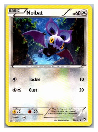 Noibat 87/111 Furious Fists (Common) (LP Condition)