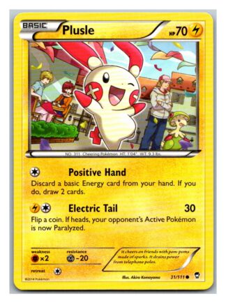Plusle 31/111 Furious Fists (Exc Condition) (Common)