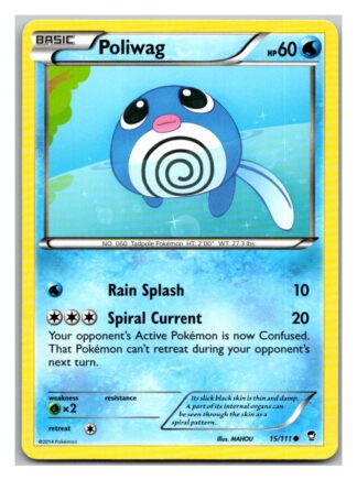 Poliwag 15/111 Furious Fists (Common) (Exc Condition)