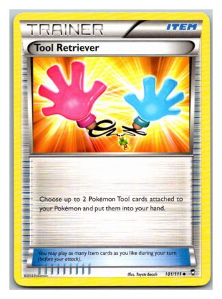 Tool Retriever 101/111 Furious Fists (Uncommon) (Exc Condition)