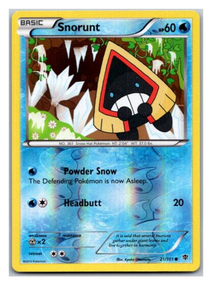 Snorunt 21/101 Plasma Blast (LP Condition) (Reverse Holo)