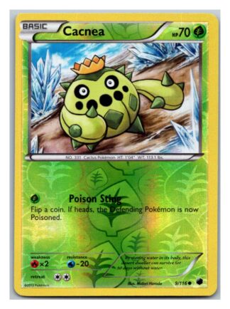 Cacnea 9/116 Plasma Freeze (Reverse Holo) (Exc Condition)