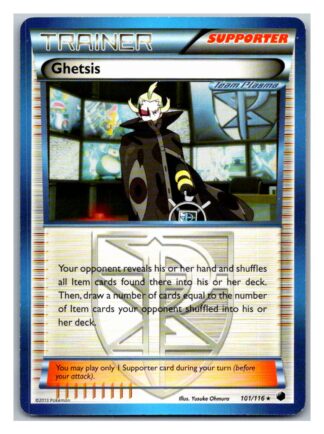 Ghetis 101/116 Plasma Freeze (Holo) (Exc Condition)