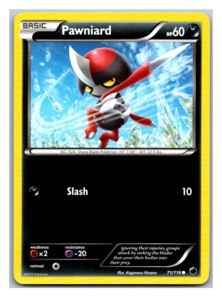 Pawniard 72/116 Plasma Freeze (Common) (Exc Condition)