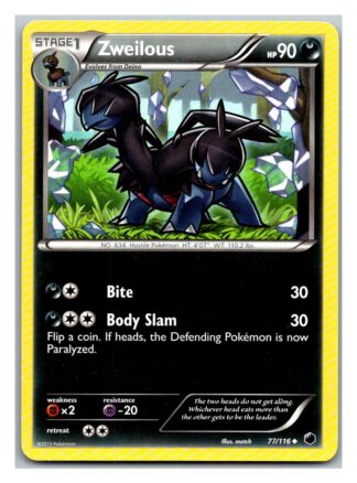 Zweilous 77/116 Plasma Freeze (Uncommon) (Exc Condition)