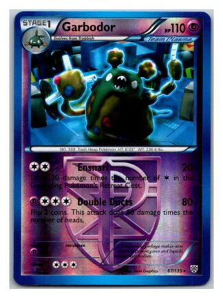 Garbodor 67/135 Plasma Storm (Reverse Holo) (LP Condition)