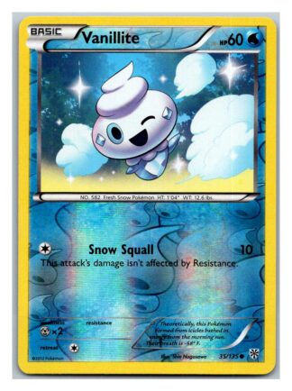 Vanillite 35/135 Plasma Storm (Exc Condition) (Reverse Holo)