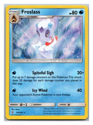 Froslass 38/236 Unified Minds (Holo) (Exc Condition)