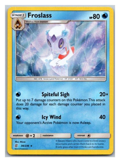 Froslass 38/236 Unified Minds (Holo) (Exc Condition)