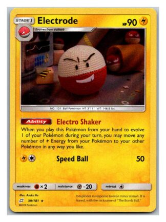Electrode 39/181 Team Up (Holo) (Exc Condition)