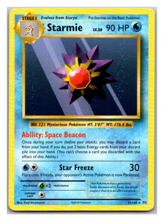 Starmie 31/108 Evolutions (Rare) (Exc Condition)